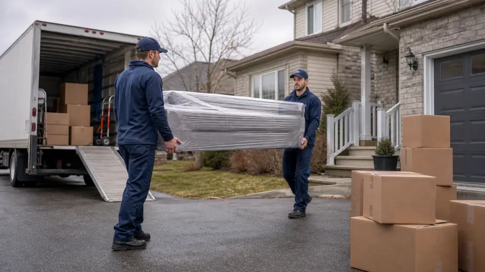 A.M Moving crew supporting a move near Garson